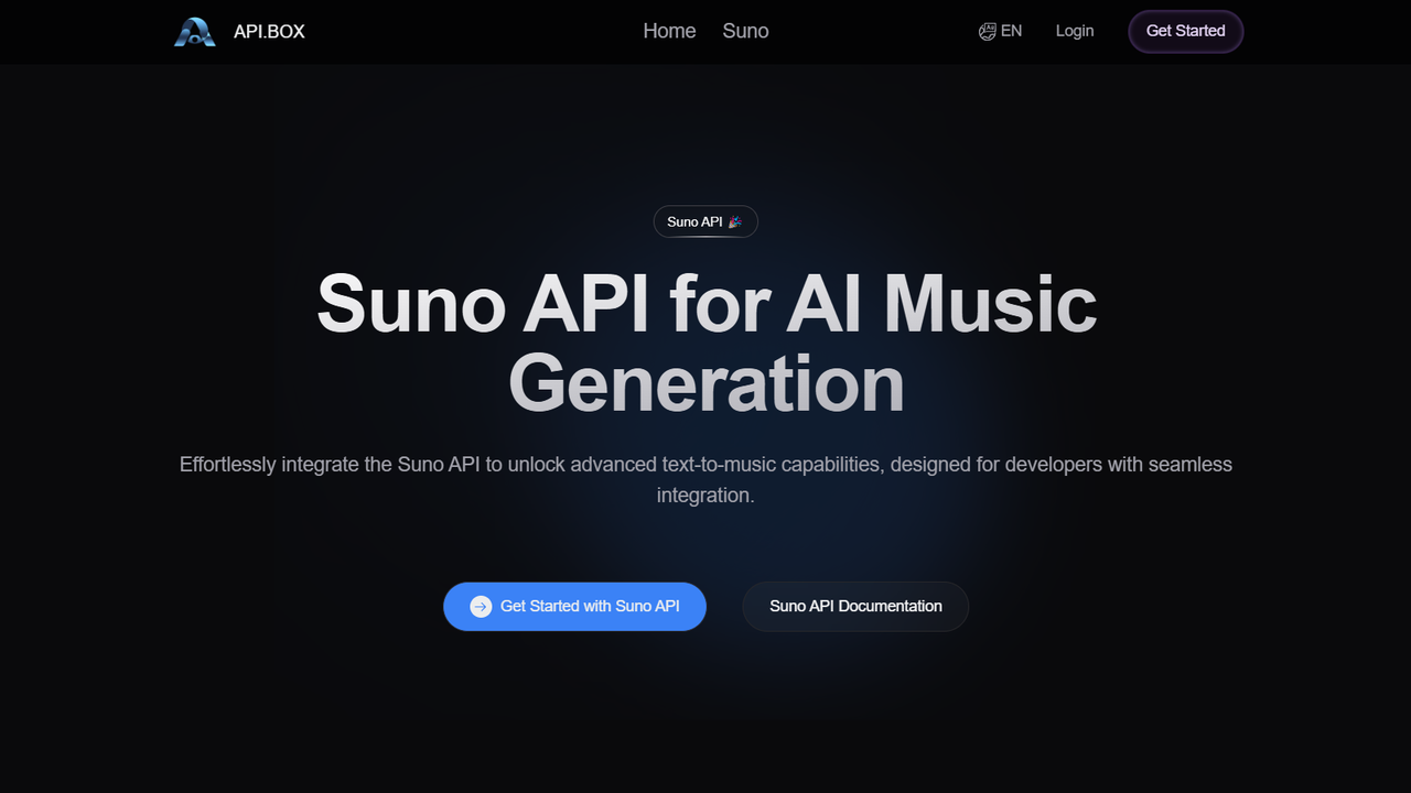 API.box: Suno API for AI Music Generation (Unofficial)